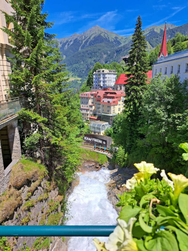 Blick auf Bad Gastein