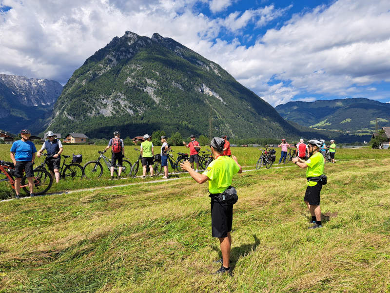 Kurze Verhaltensanweisungen durch die Radguides